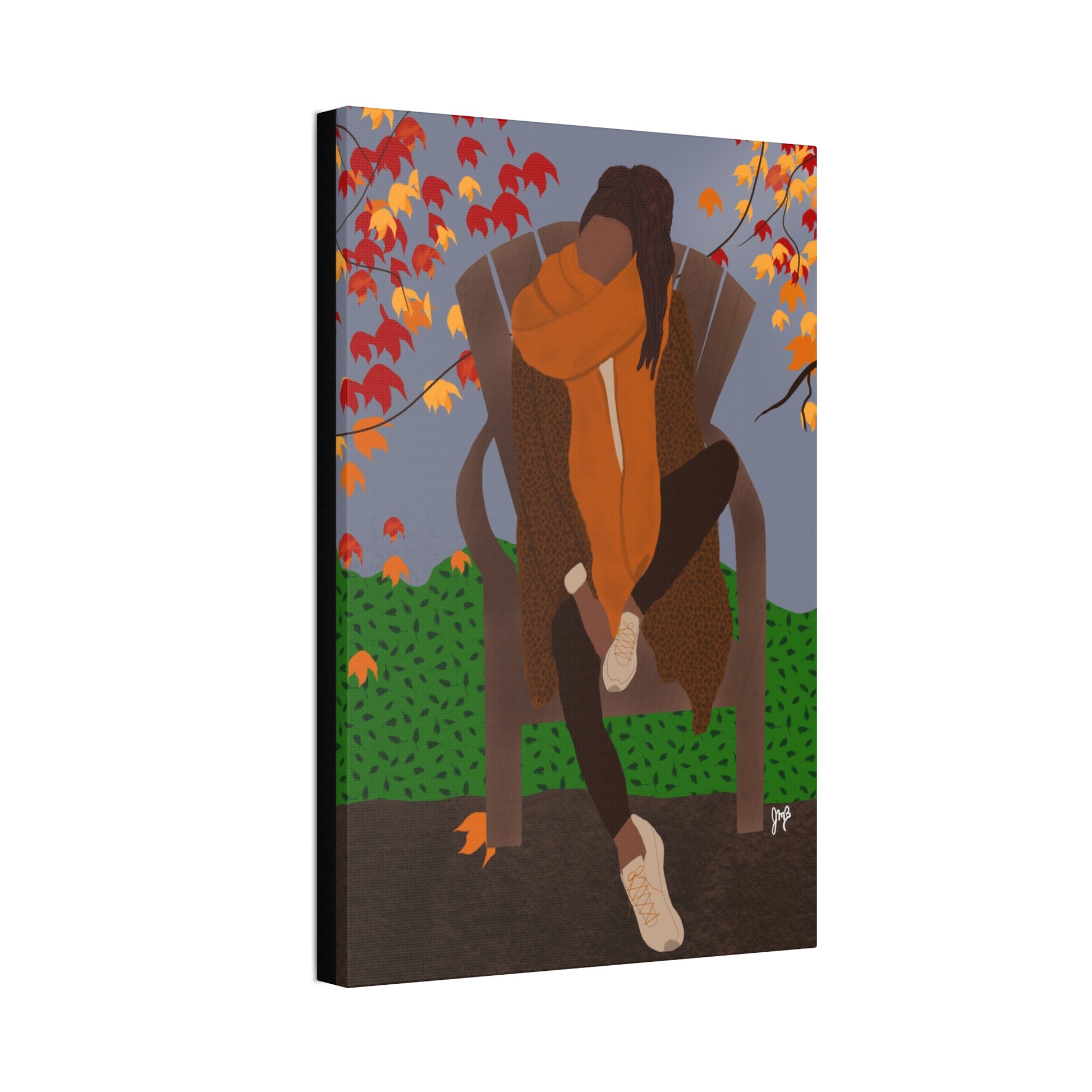 Fall Vibes Print on Canvas