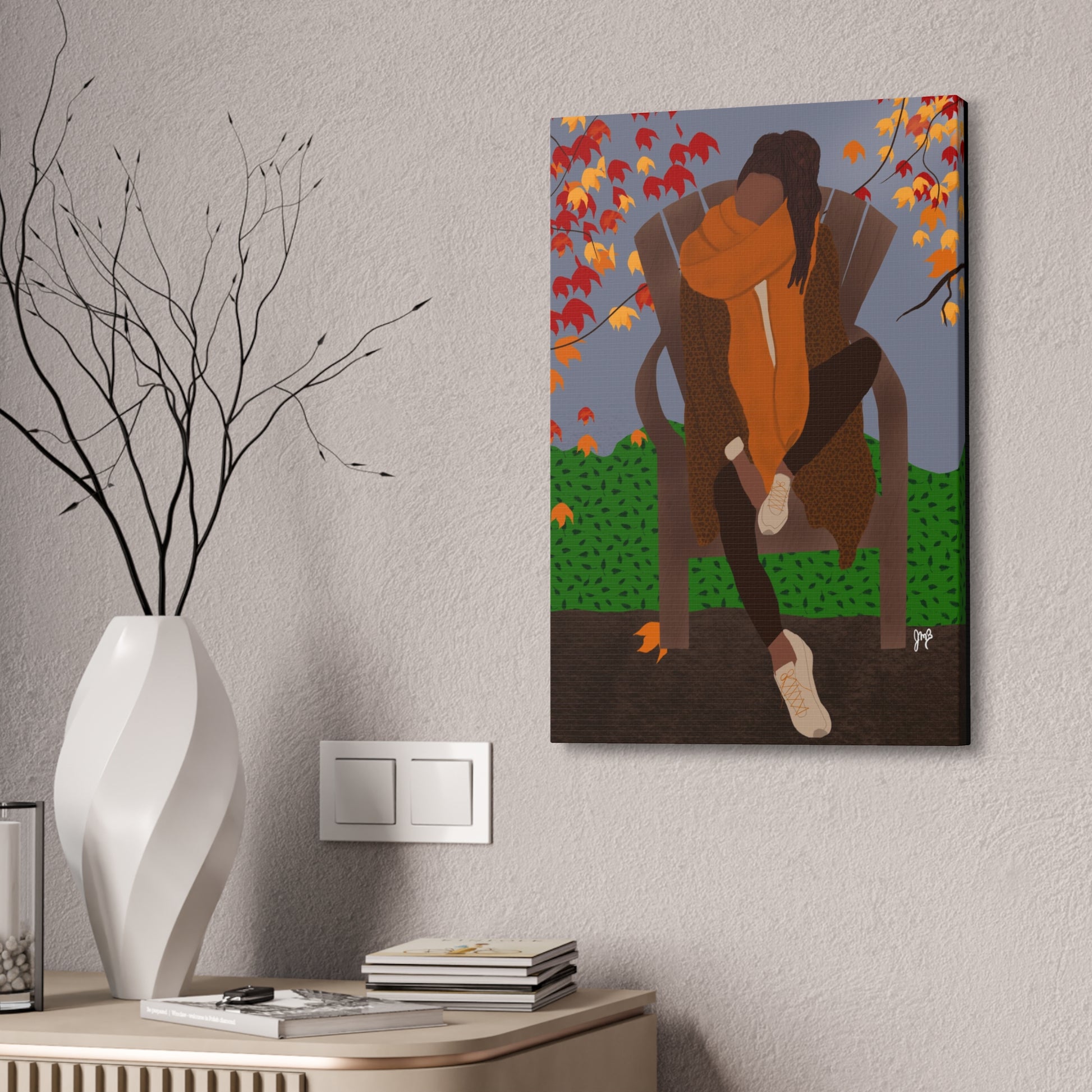 Fall Vibes Print on Canvas