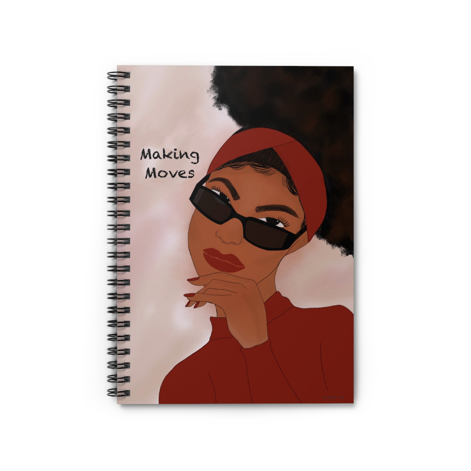Making Moves - Spiral Notebook - Ruled Line