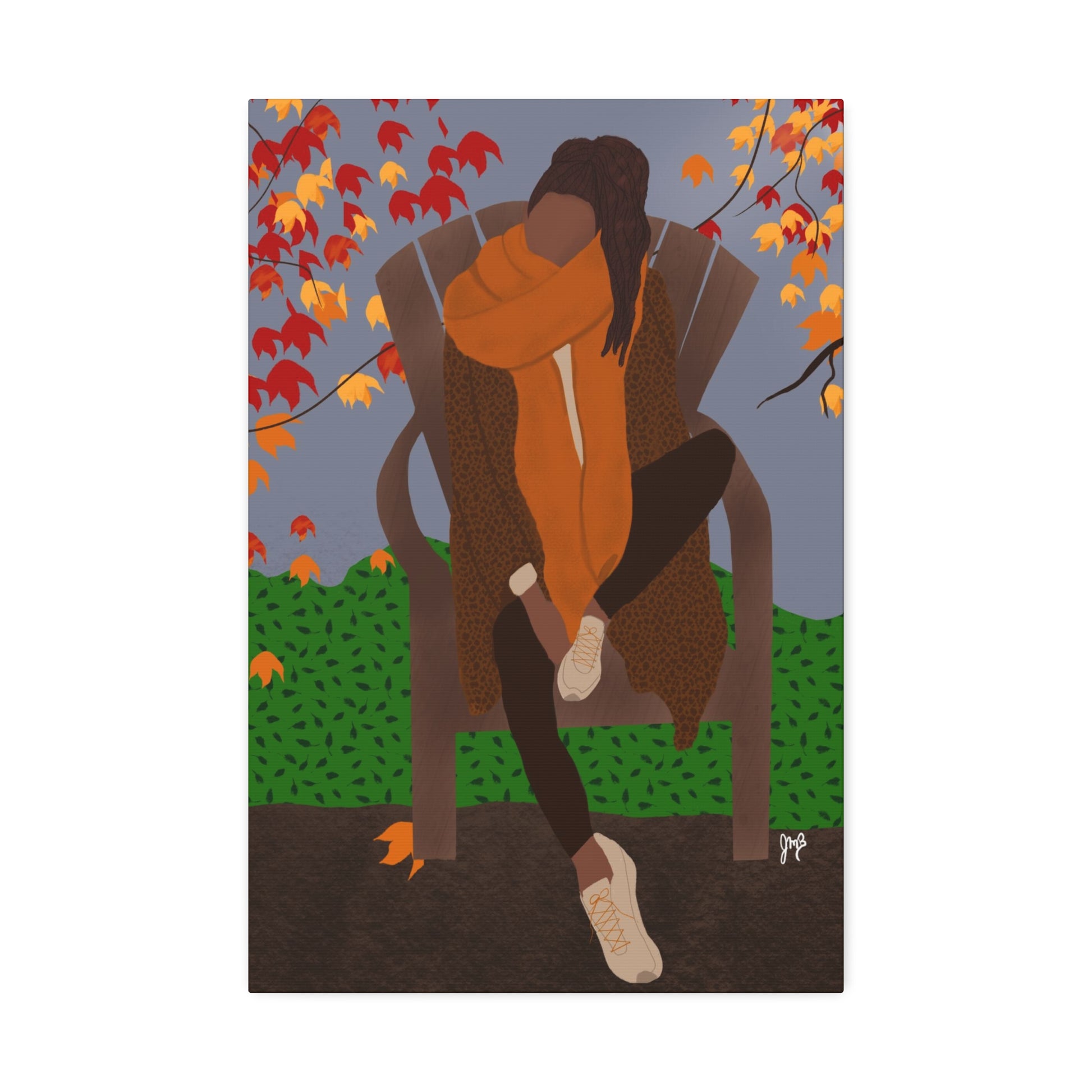 Fall Vibes Print on Canvas