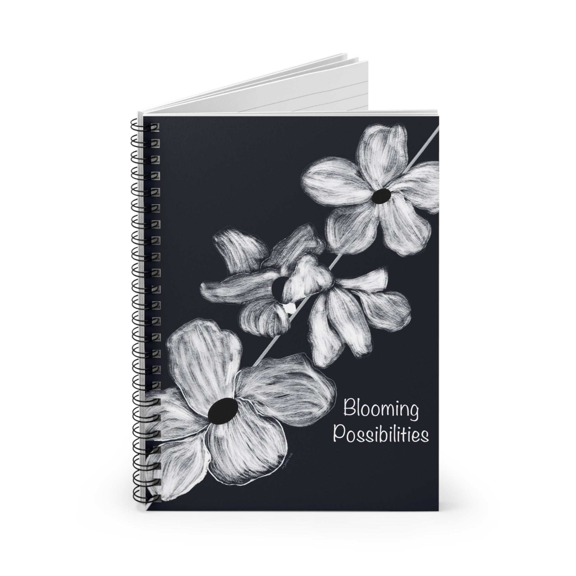 Blooming Possibilities - Spiral Notebook