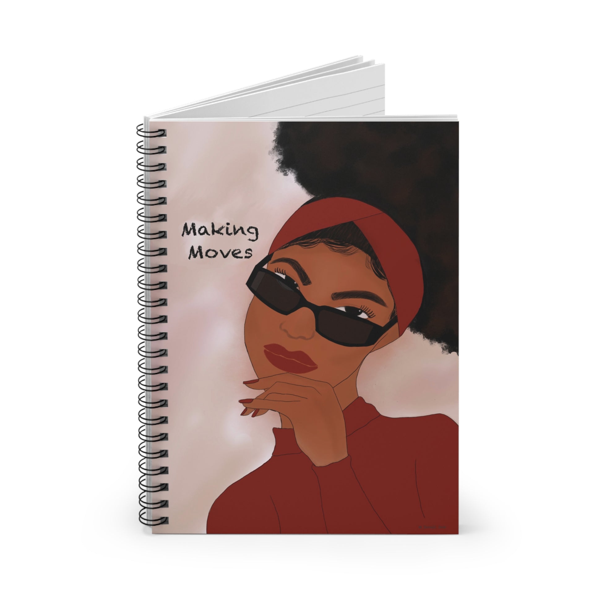Making Moves - Spiral Notebook - Ruled Line