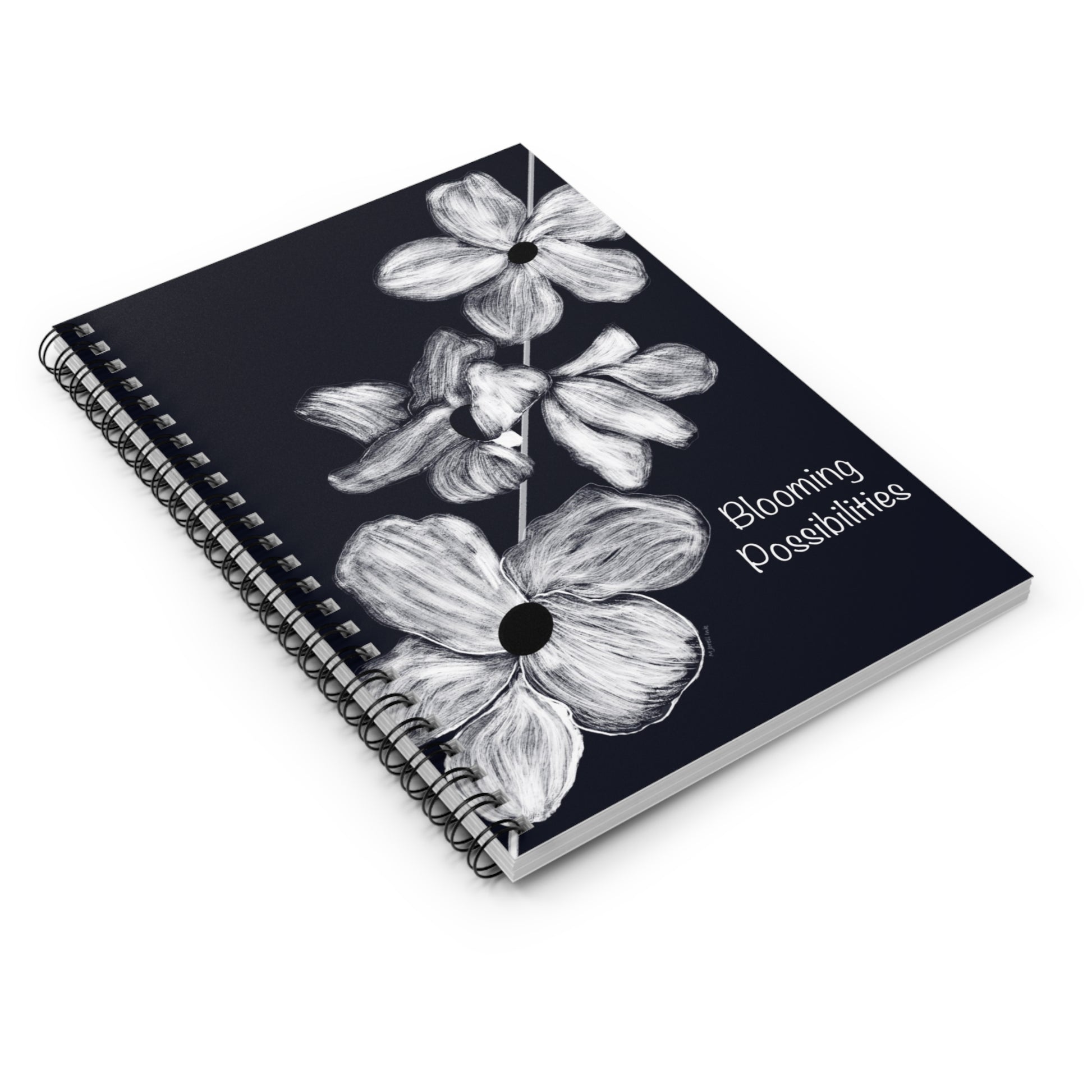 Blooming Possibilities - Spiral Notebook