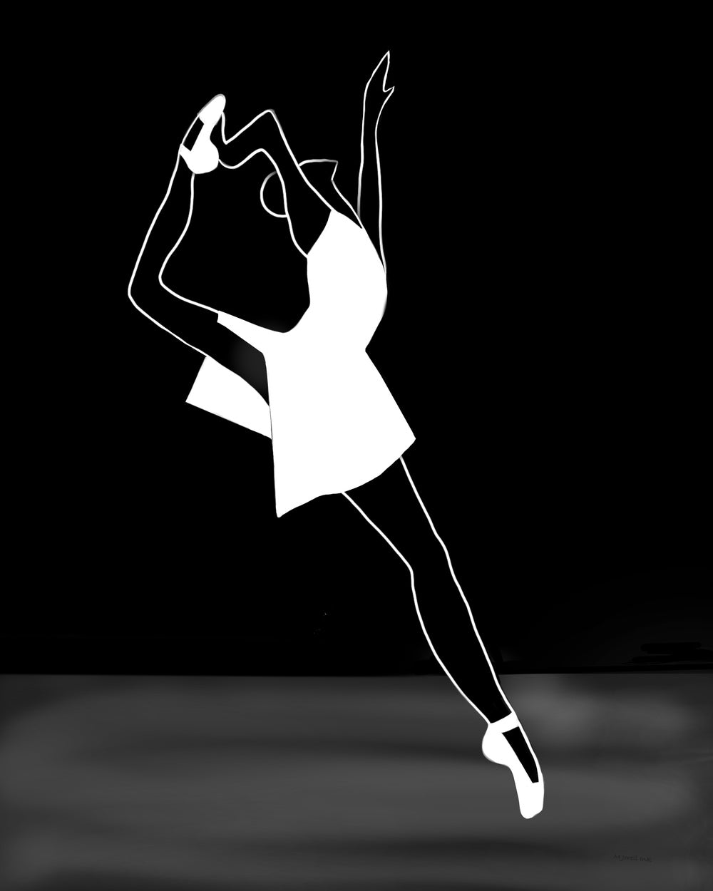 Freedom Dancer 5 X 7 Art Print