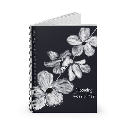 Blooming Possibilities - Spiral Notebook