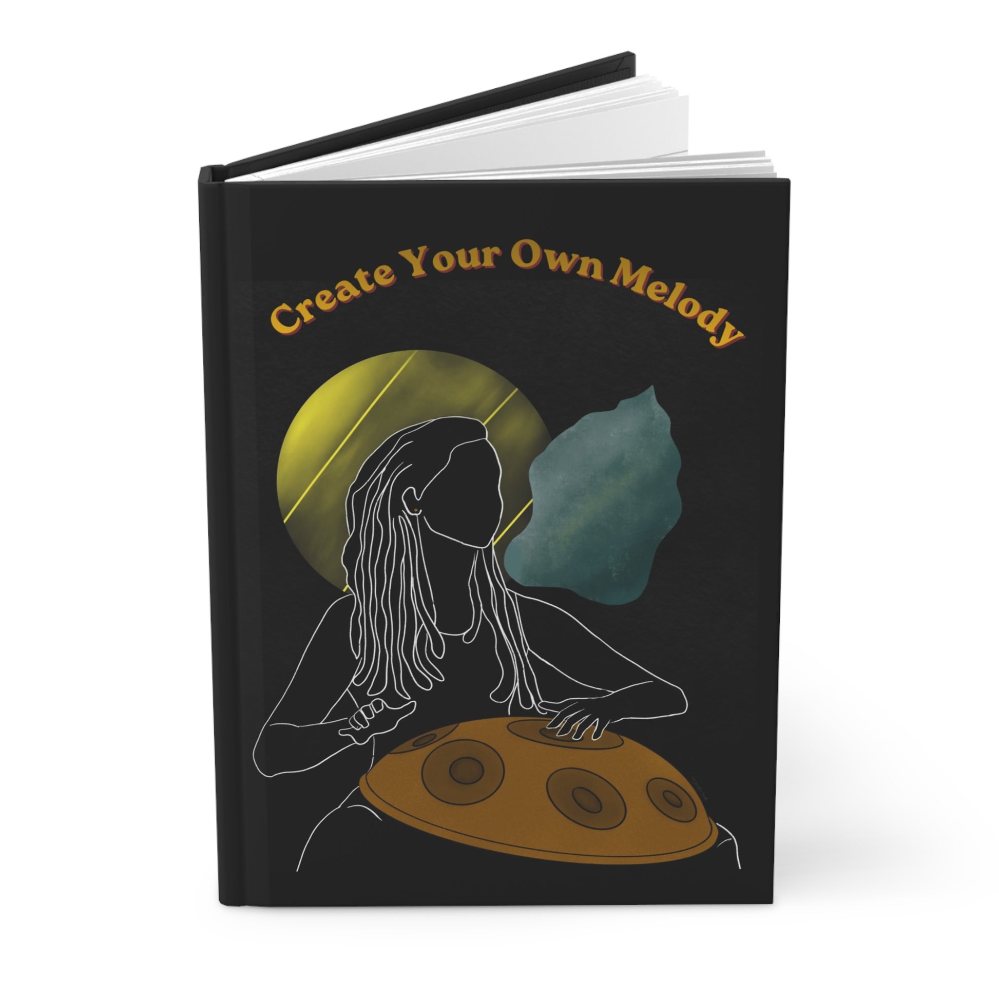 Hardcover Journal — "Create Your Own Melody"