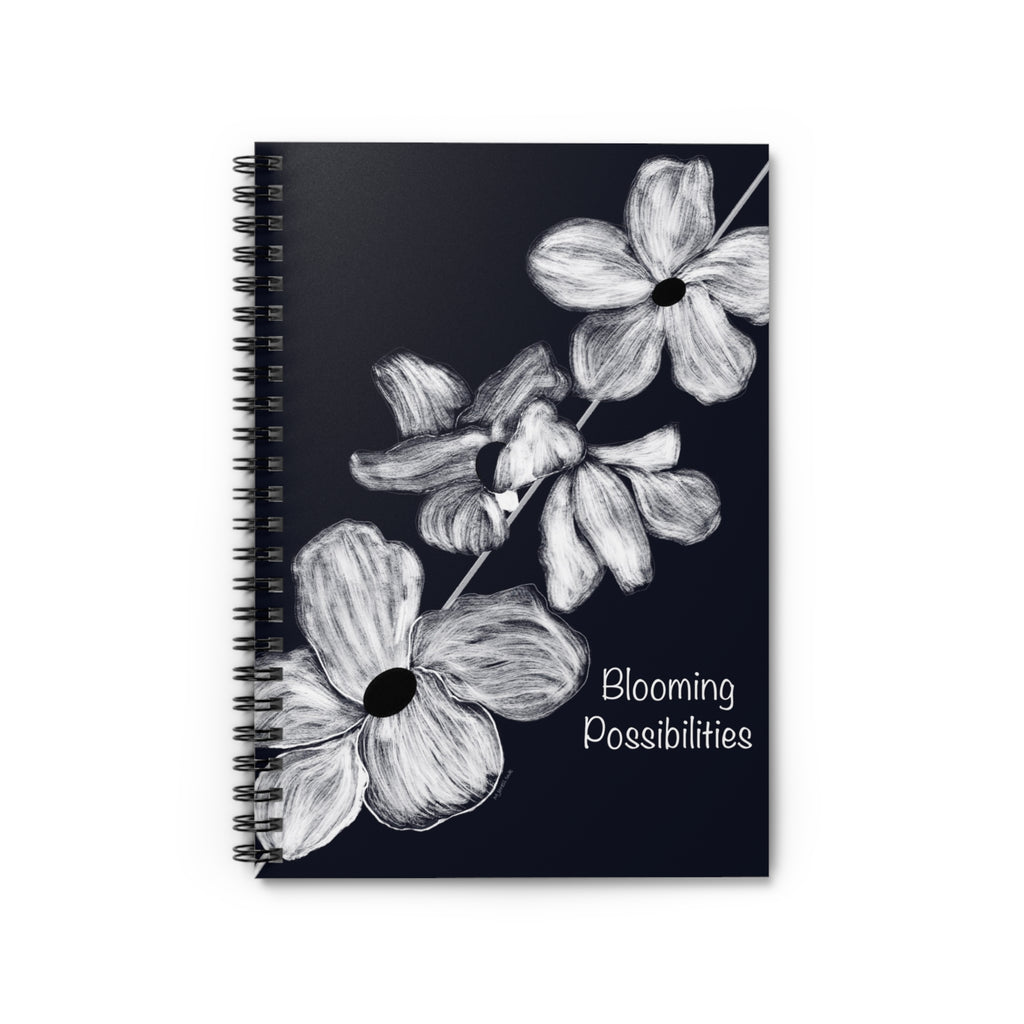 Blooming Possibilities - Spiral Notebook