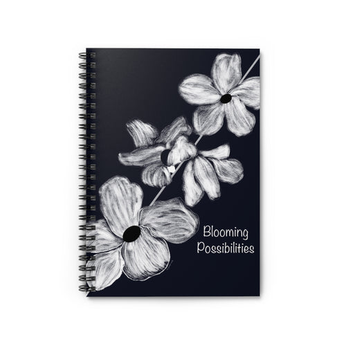 Blooming Possibilities - Spiral Notebook
