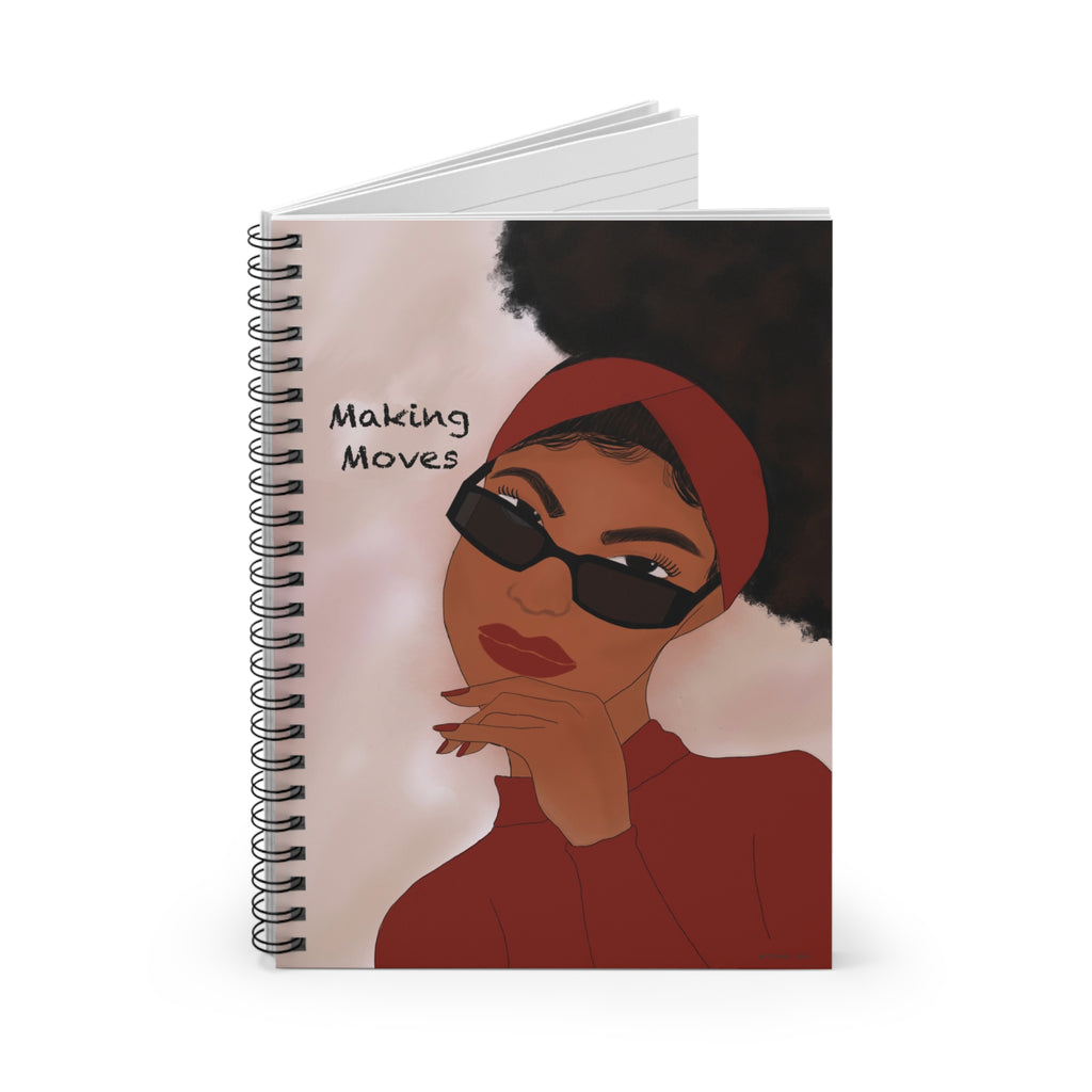 Making Moves - Spiral Notebook - Ruled Line
