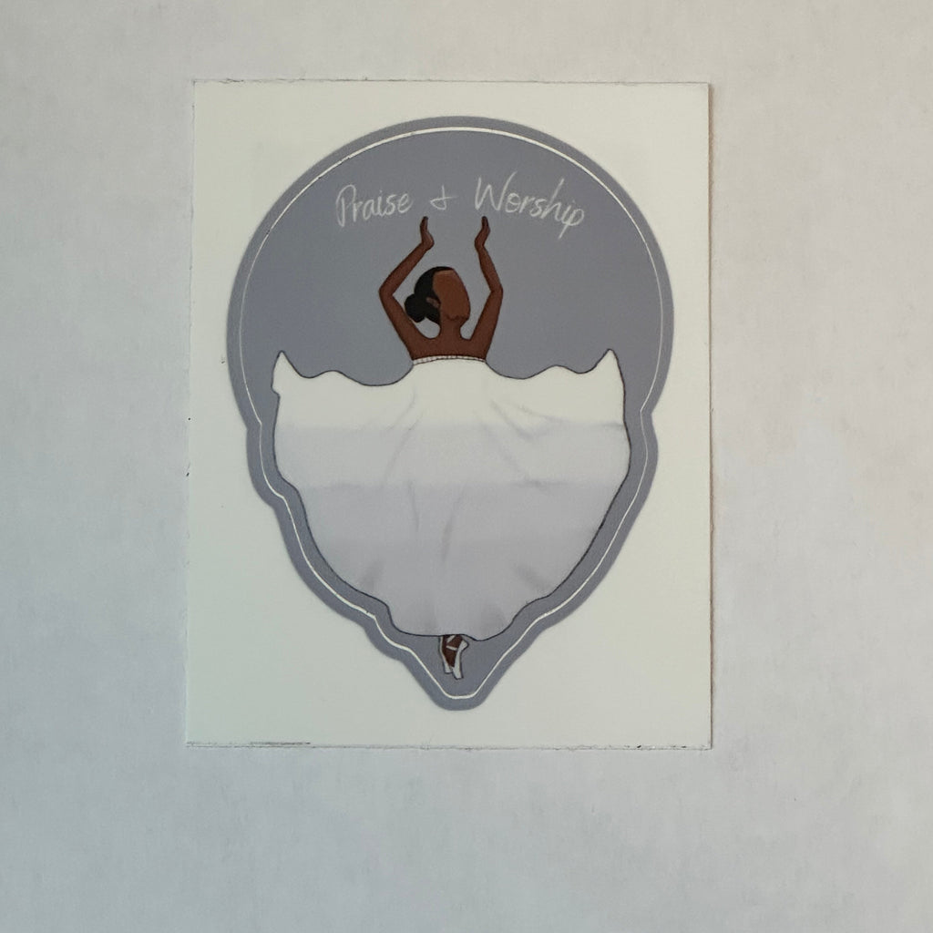 Praise & Worship Sticker