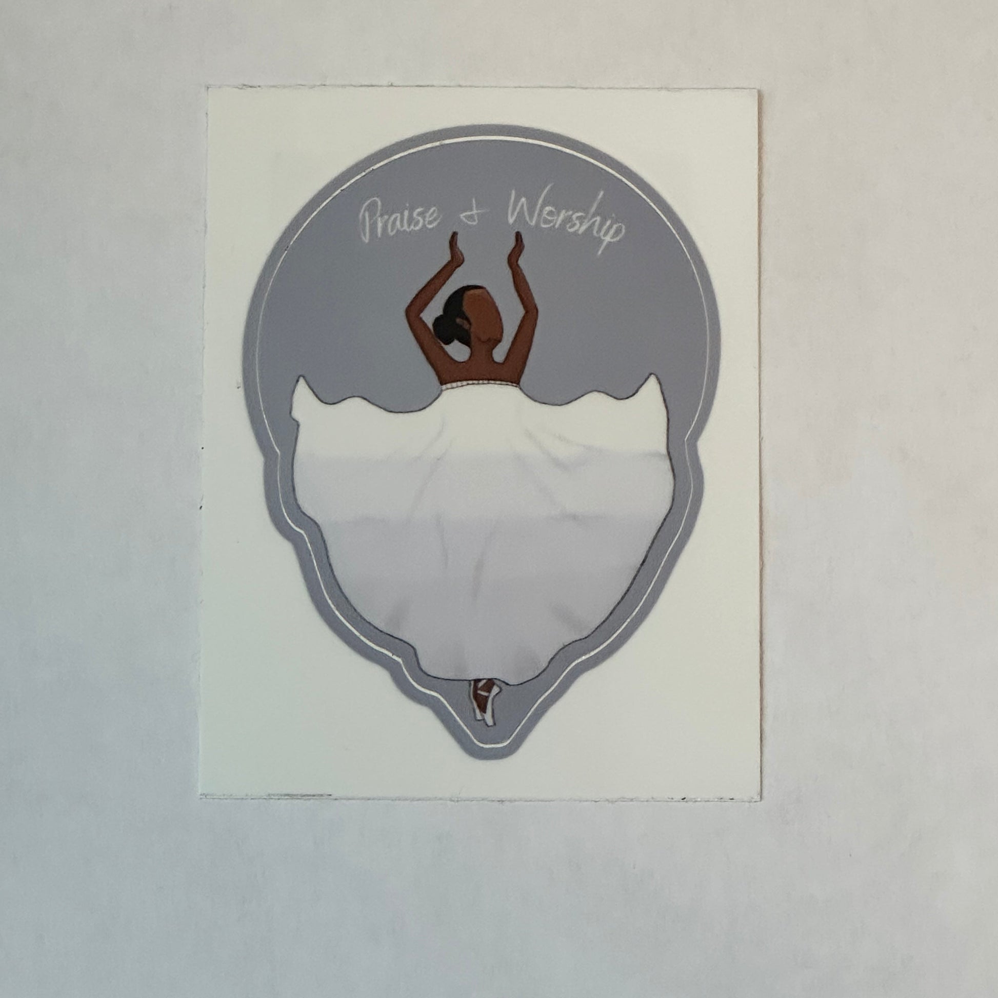 Praise & Worship Sticker