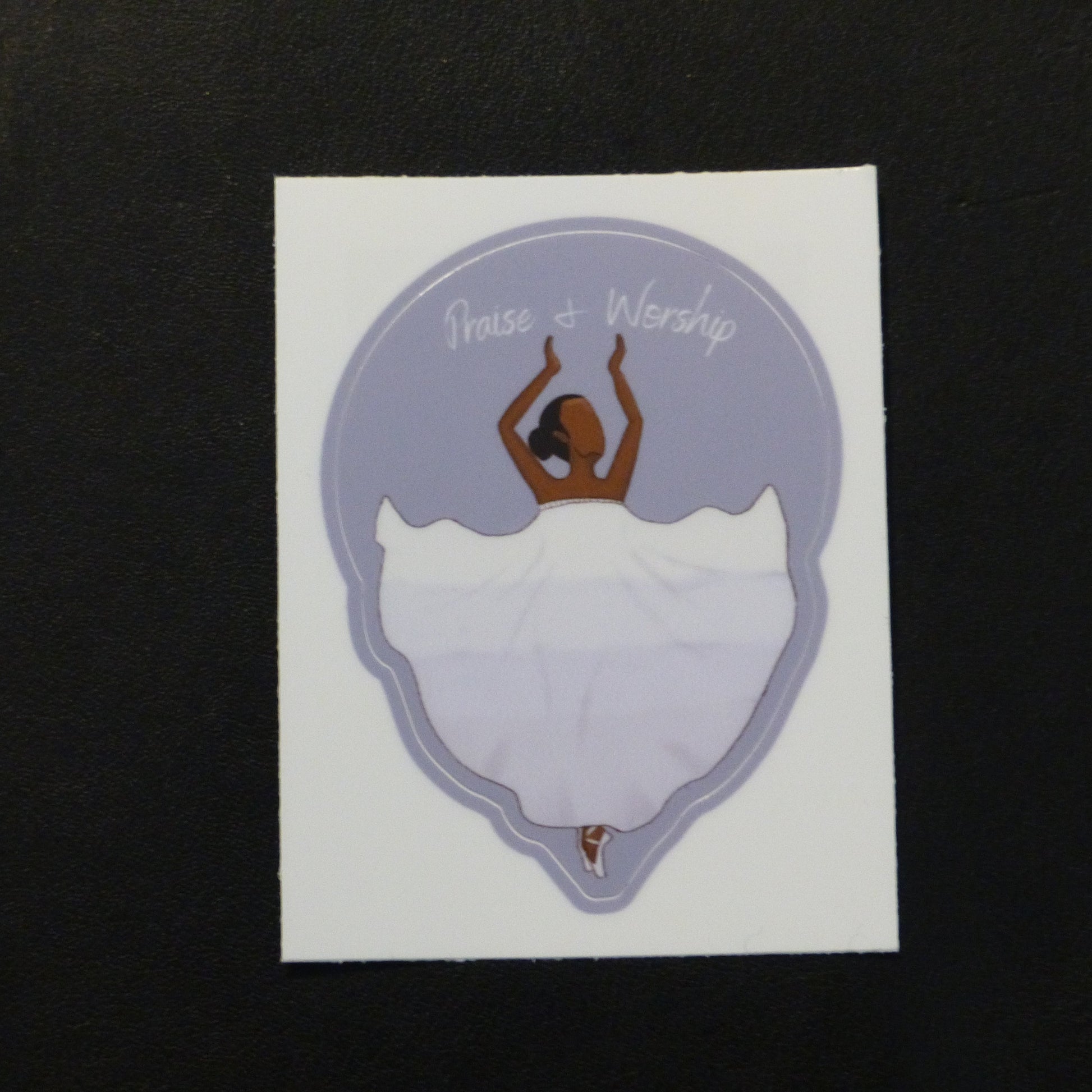 Praise & Worship Sticker